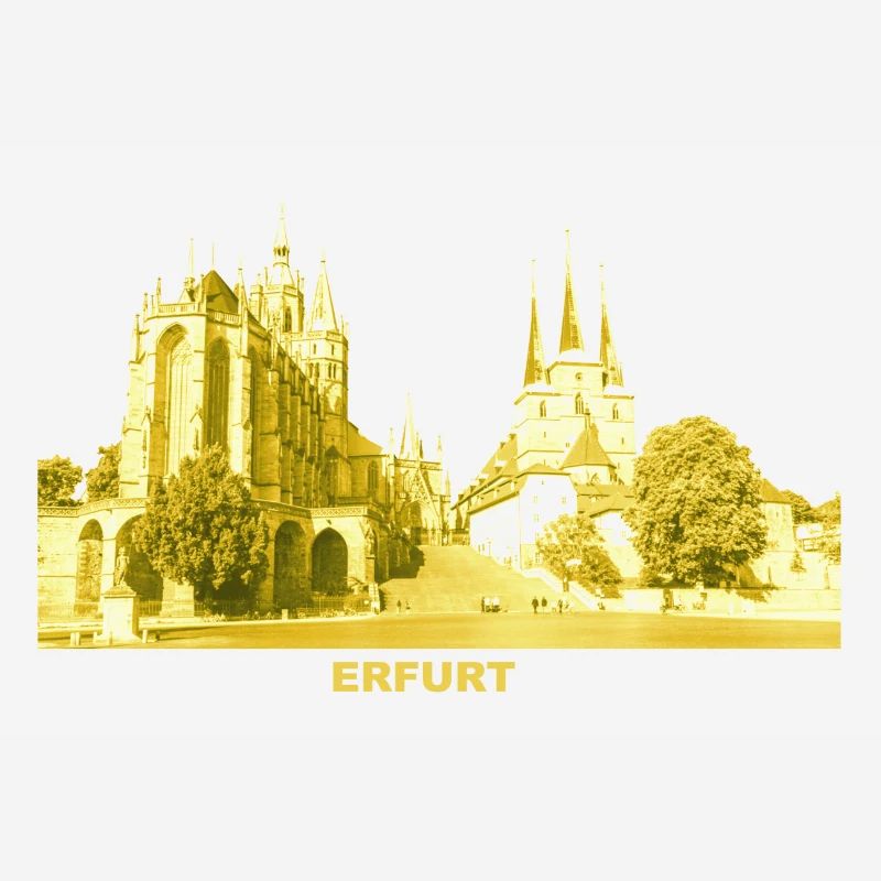 Erfurt Thuringia Cathedral Severikirche