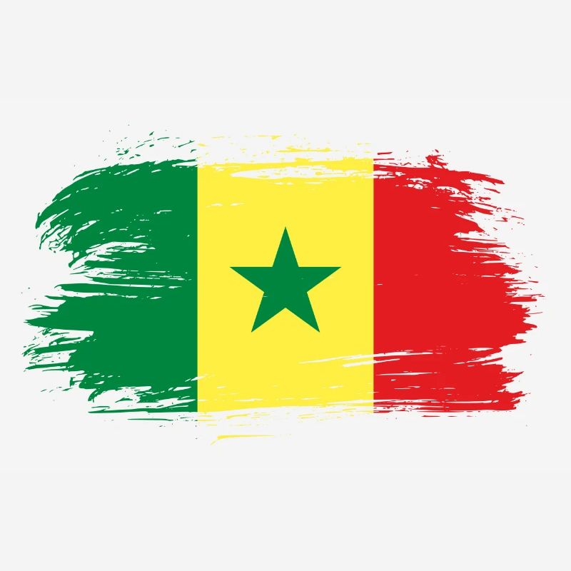 Drapeau drapeau sénégalais