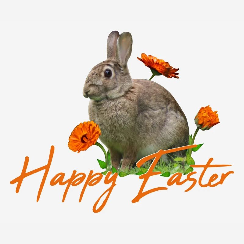 Happy Easter rabbit cony