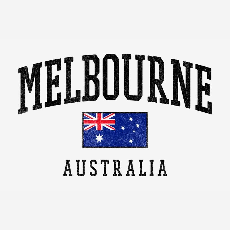 Melbourne, Australie, Conception du drapeau