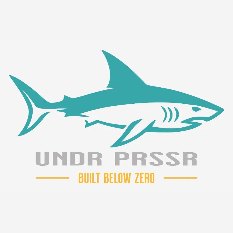 Requin UNDR PRSSR Plongeur Plongeur Construit en dessous de zéro