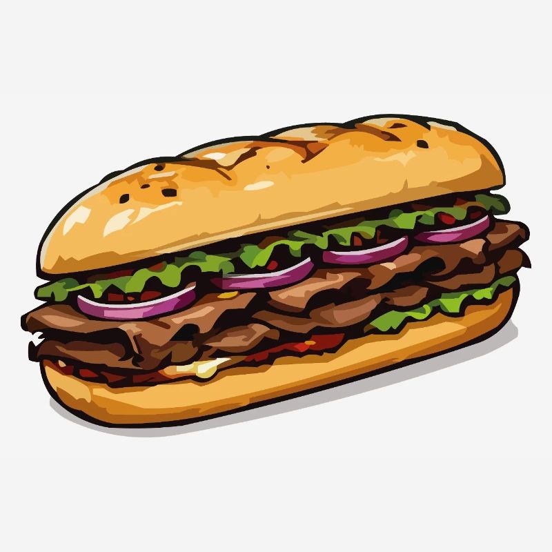 Sandwich Illustration