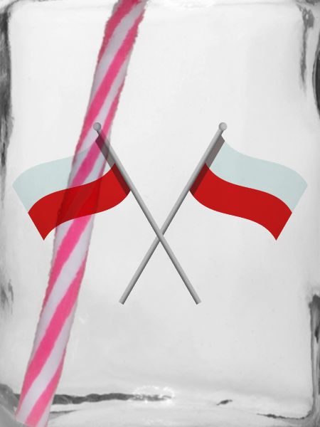 Polnische Flagge