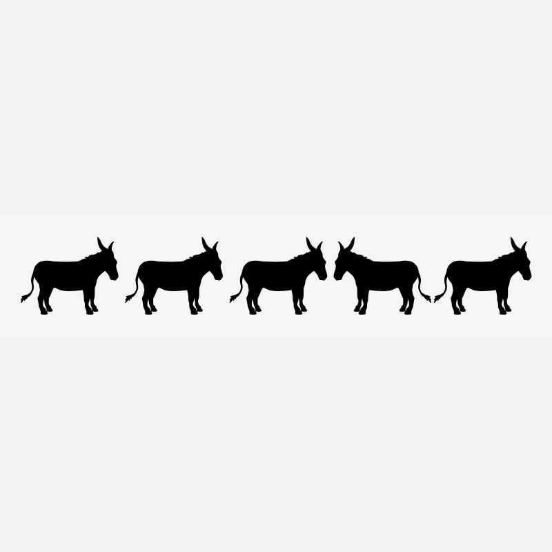 anders be different esel pferd pony klein packesel