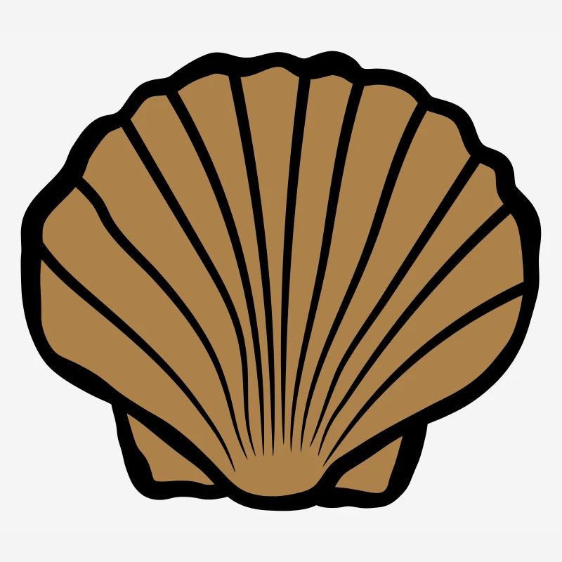 Brown Shell Logo