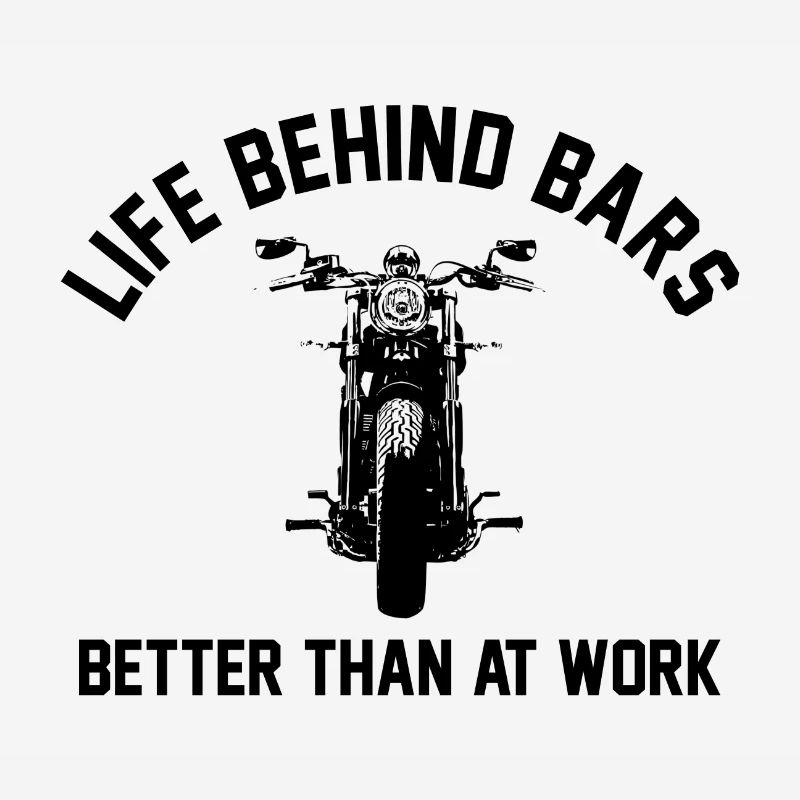 LEBEN HINTER GITTERN BESSER ALS BEI DER ARBEIT MOTORRAD