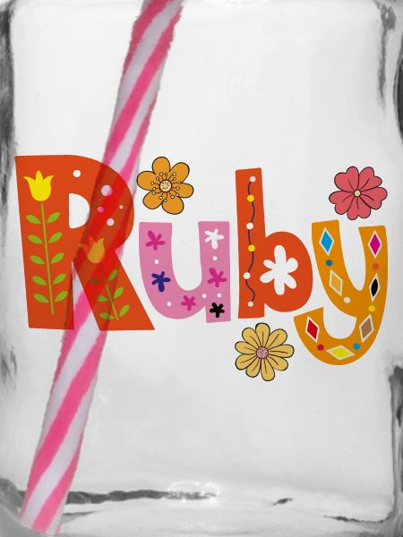 Personalisierter Ruby-Name