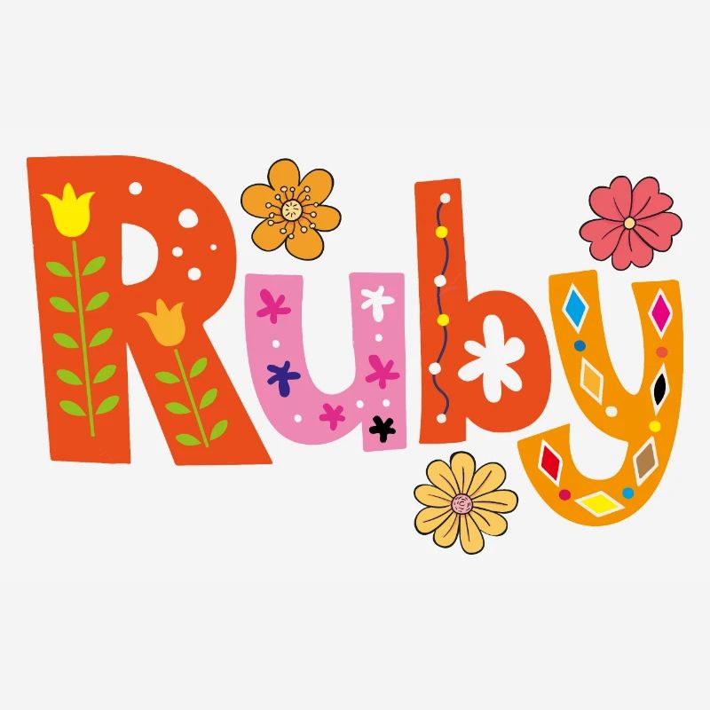 Personalisierter Ruby-Name