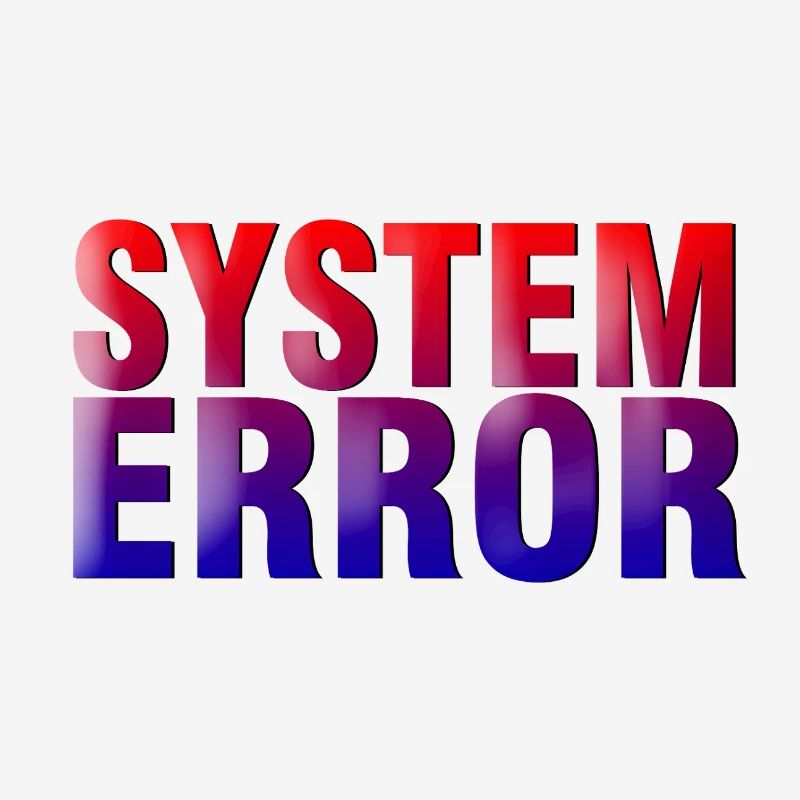 Systemfehler Gradient Typo