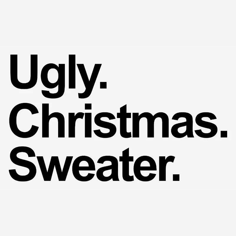 hässlicher Weihnachtspullover