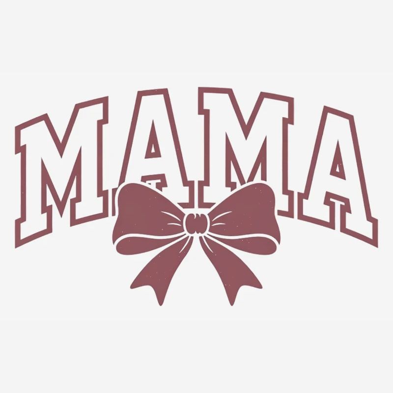 Mama Statement – Elegant Mama Bow Design