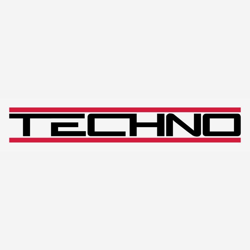 Techno Rote Balken