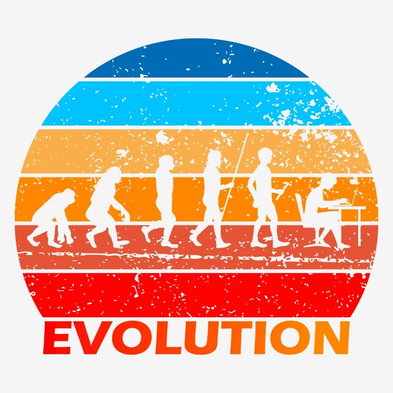 Evolution von IT EDV Informatik Computer Nerds