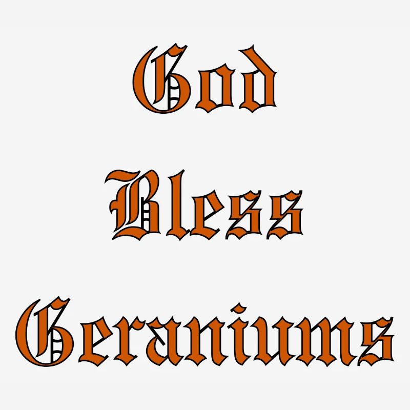 GodBlessGeraniums