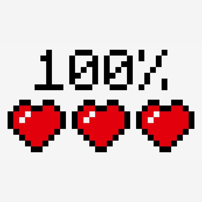 Hundertprozent Statement Partner oder Sportler