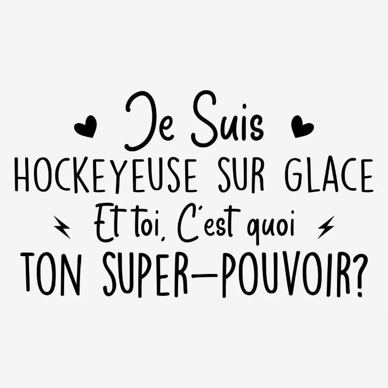 Eishockeyspieler. Was ist deine Superkraft?