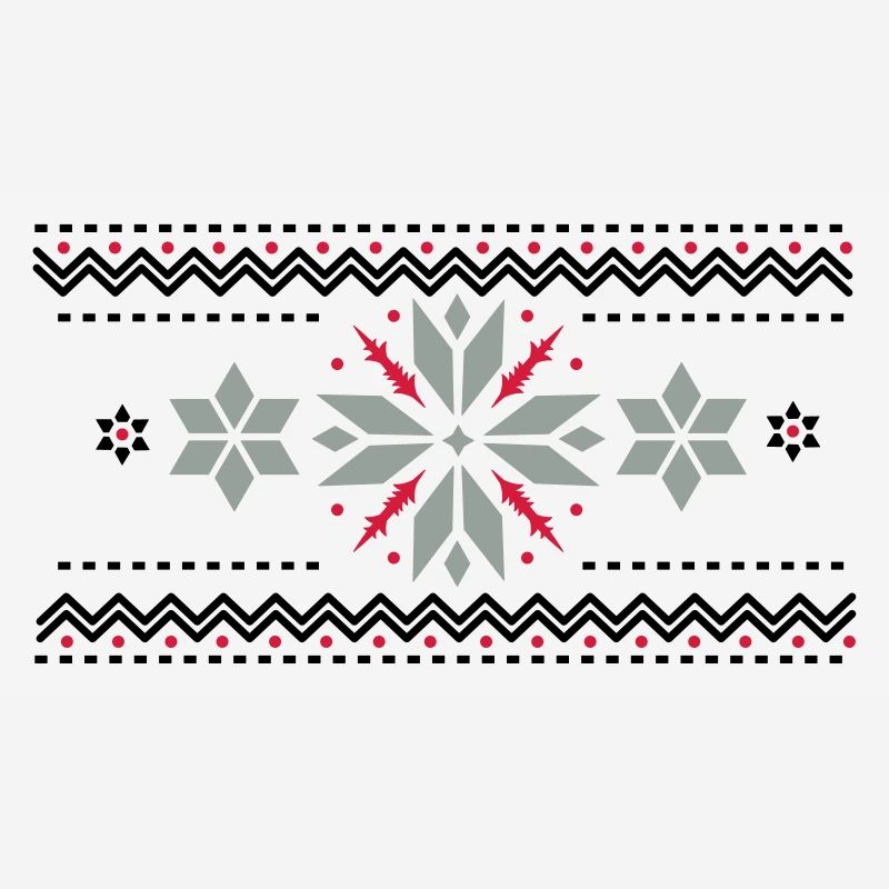 Star pattern in the Norwegian style