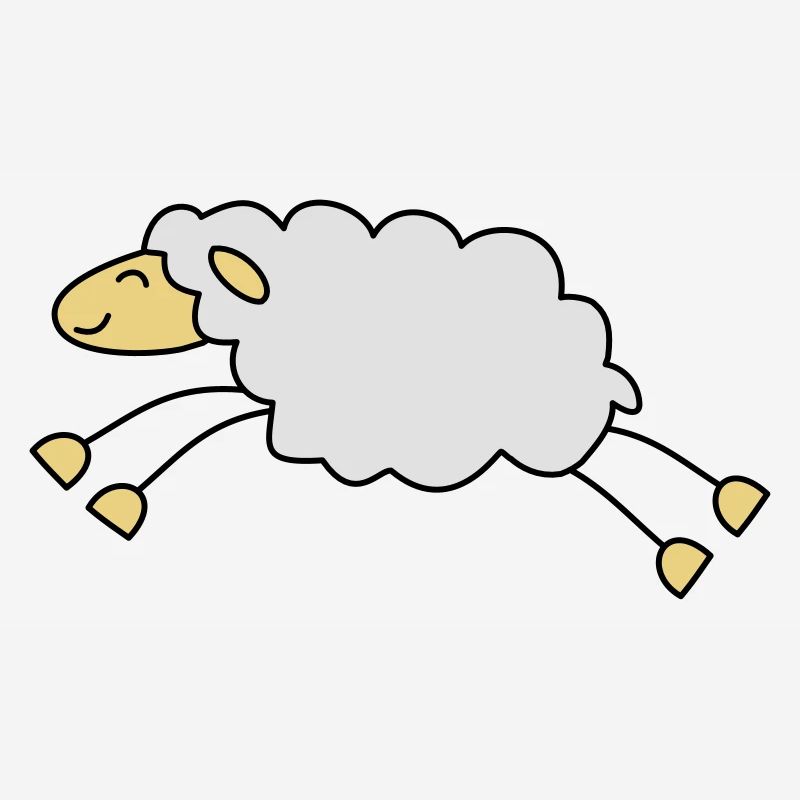 springendes schaf schäfer