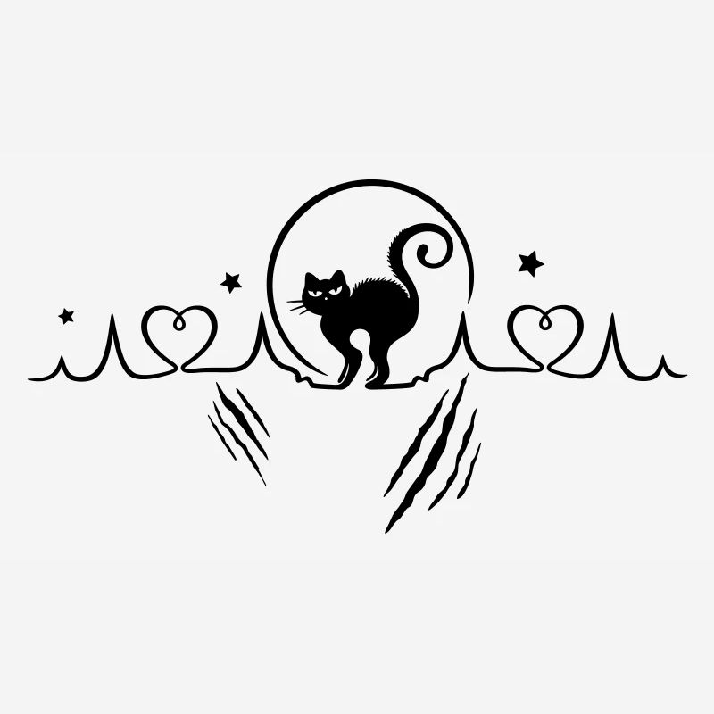 Katze Herzschlag Herzfrequenz Kratzer