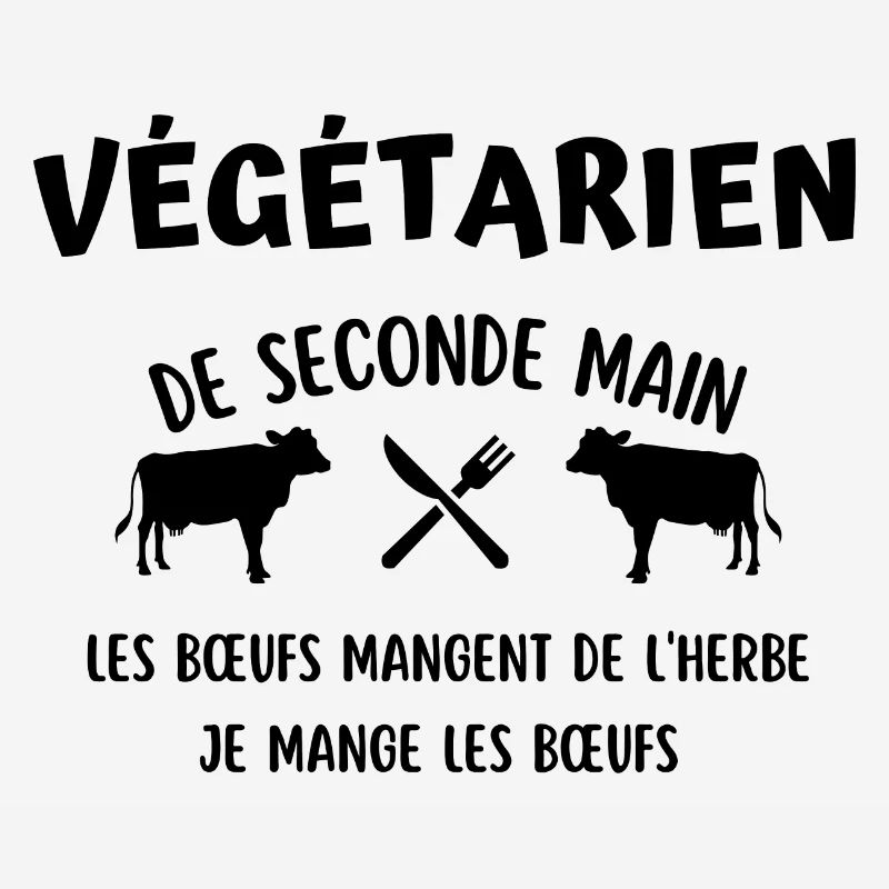 végétarien de seconde main