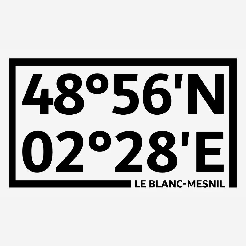 Le Blanc-Mesnil coordinates