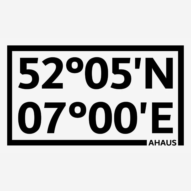 Ahaus coordinates
