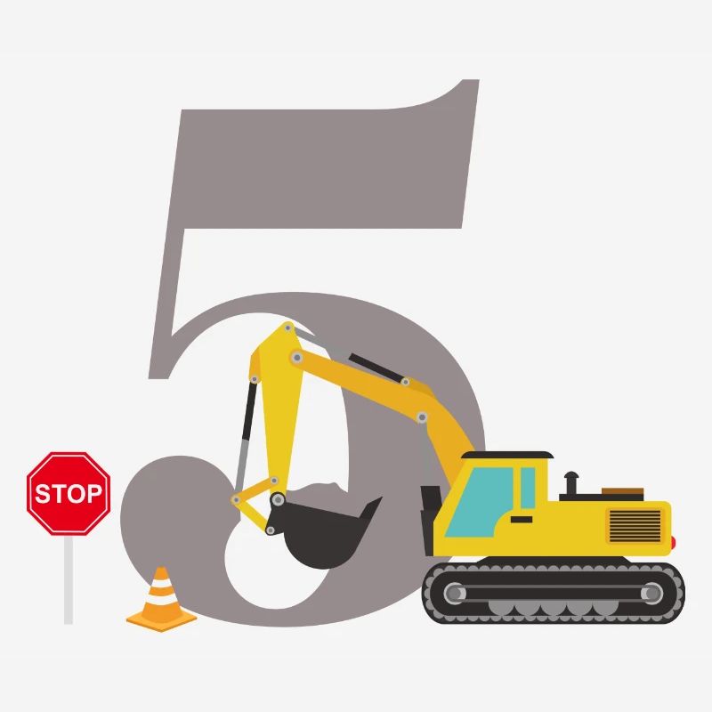 5e anniversaire pelleteuse