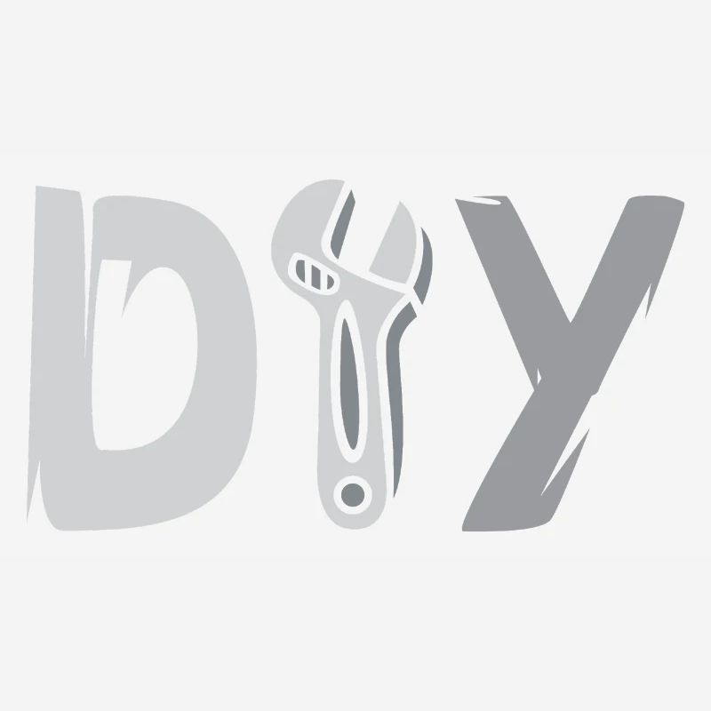 Conception de bricolage - Logo d’outil pour les amateurs de bricolage