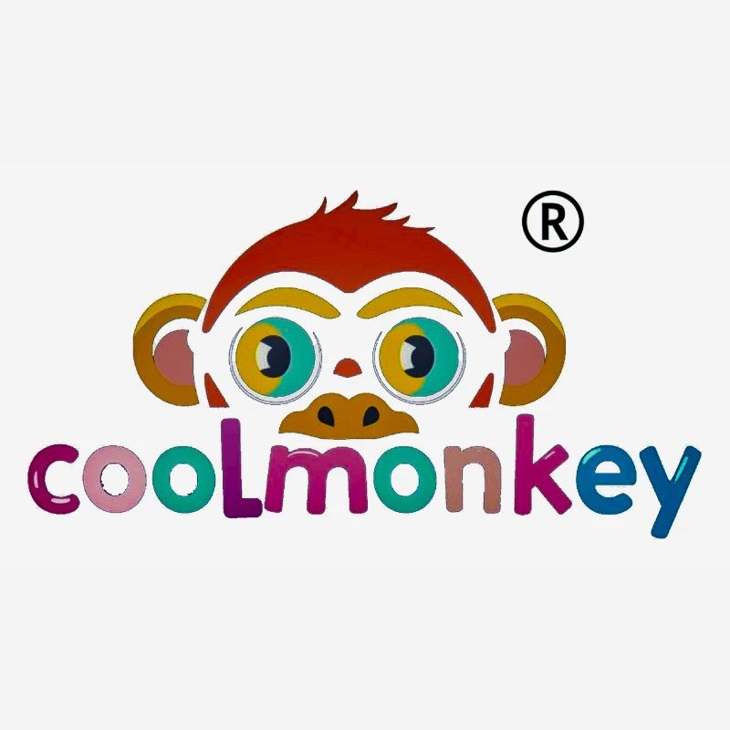 Colorful Monkey Logo Playful