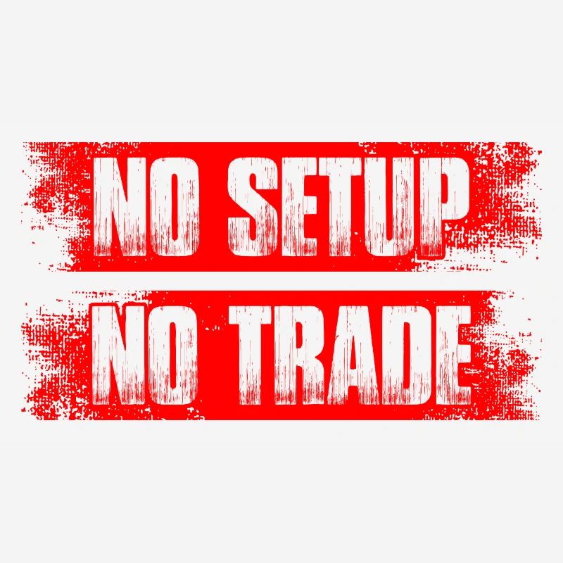 Pas de configuration, pas de commerce, Trader de la Bourse