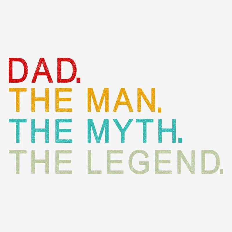 Legendärer Vater Der Mann Der Mythos Das Legendengeschenk