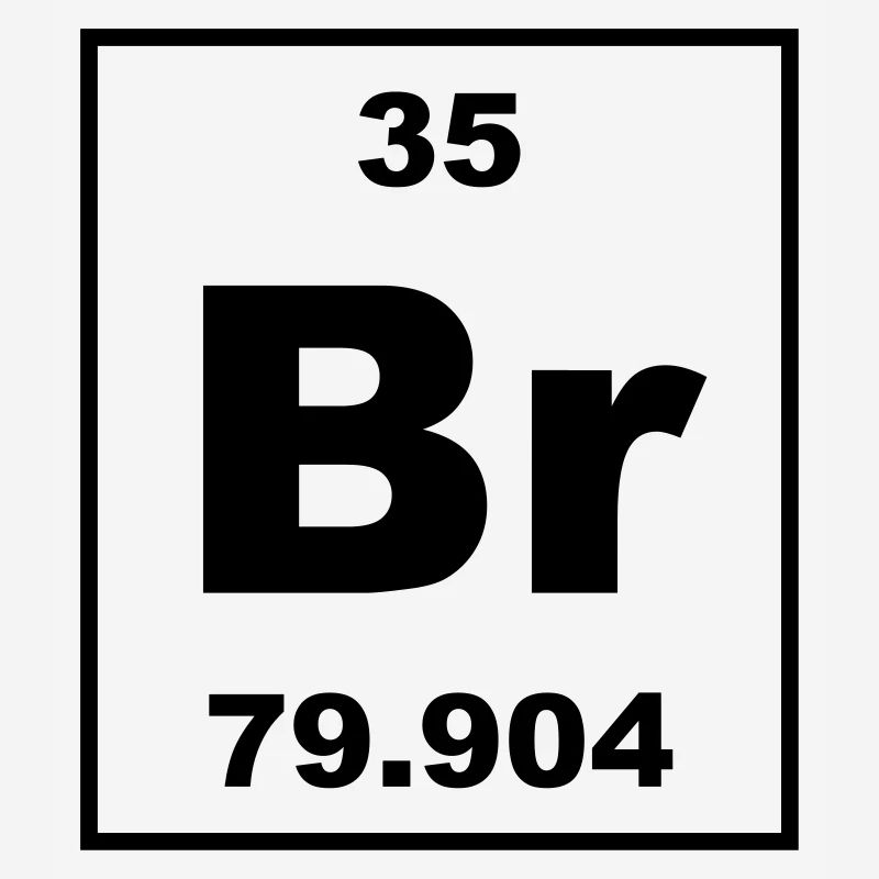Element 35 - Br (bromine) - Small