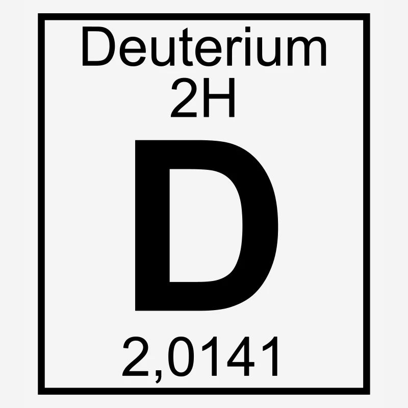 D (Deuterium) - Element 2H - pfll