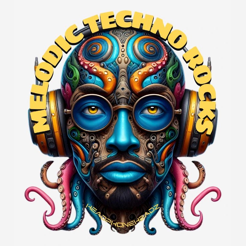 MELODIC TECHNO ROCKS - Cool Dude with Headphones!