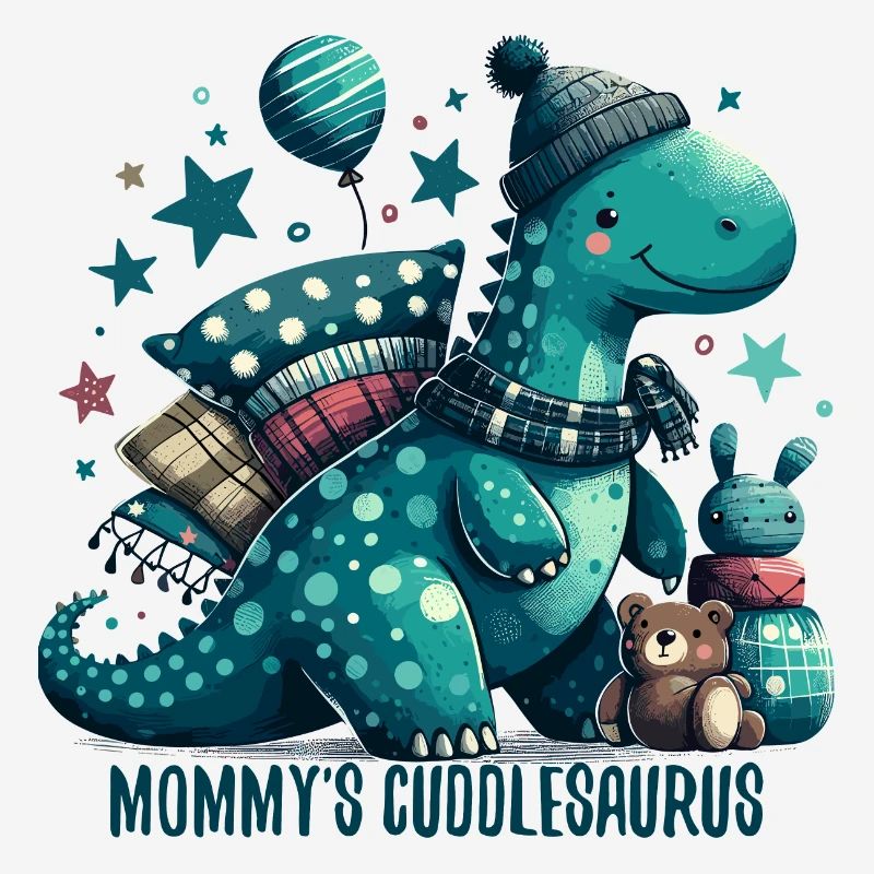 Mommy's Cuddlesaurus Cuddle Dinosaur Gift