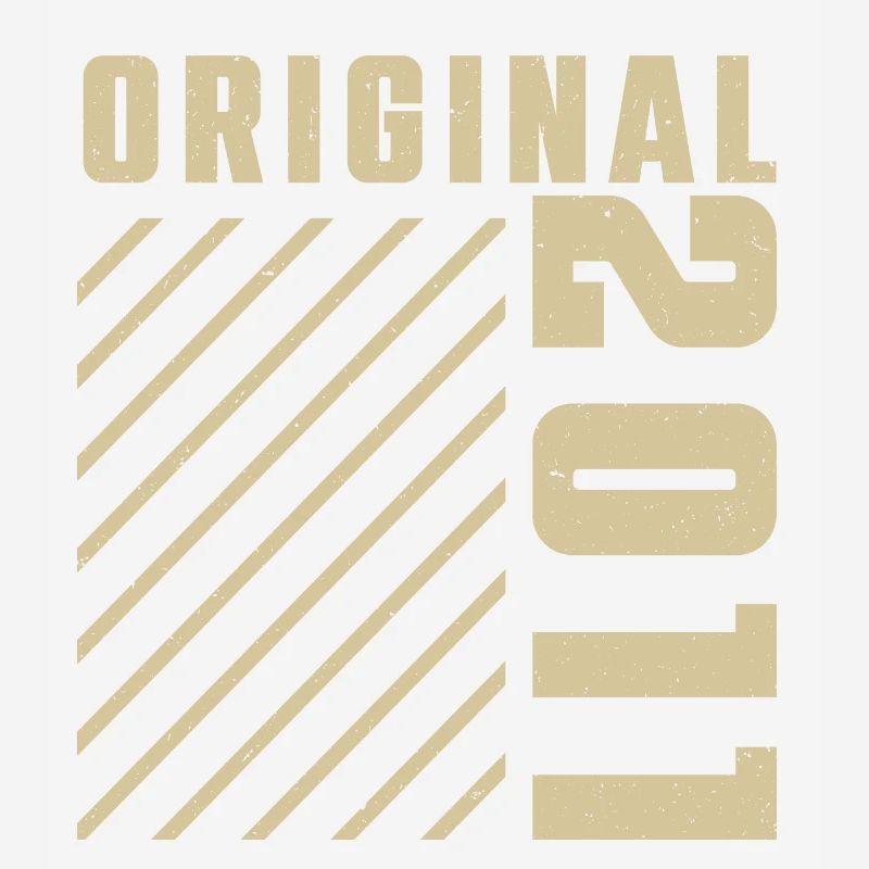 Original 2011 Authentic 2011 Vintage Bursdag