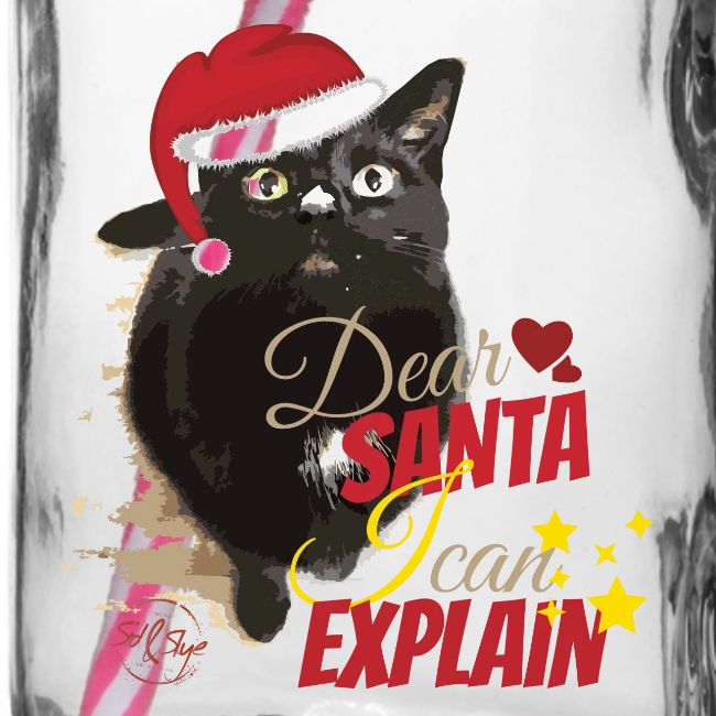Katze "Dear Santa"