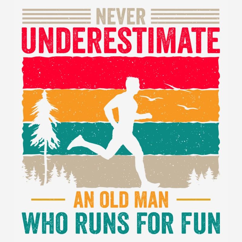 Never underestimate an old man who runs for fun