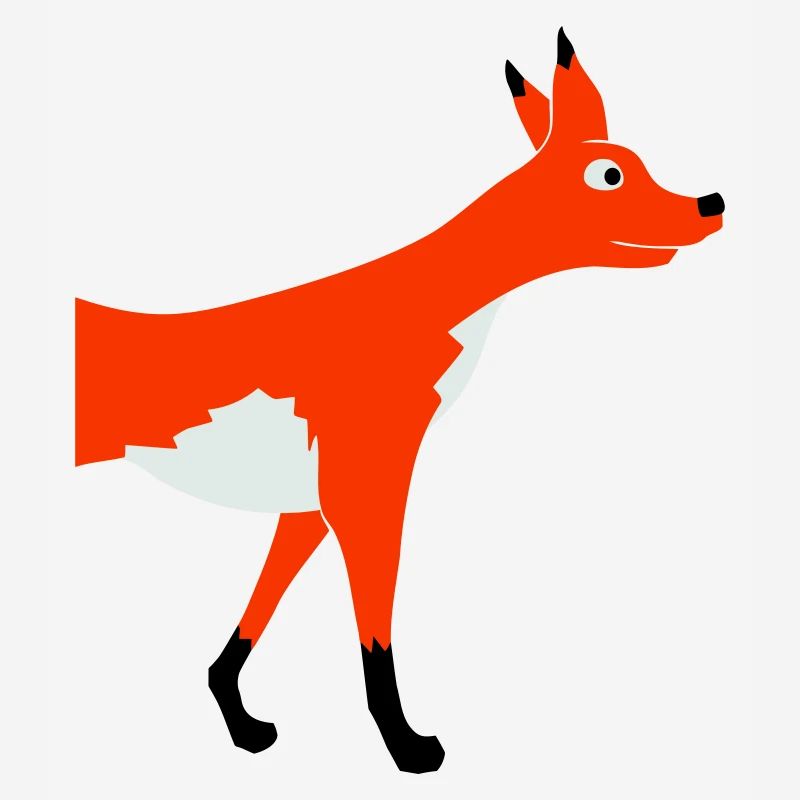Half Fox Front Front Half Front Cool