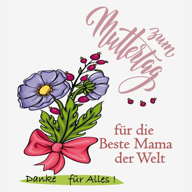 Muttertag, beste Mama der Welt
