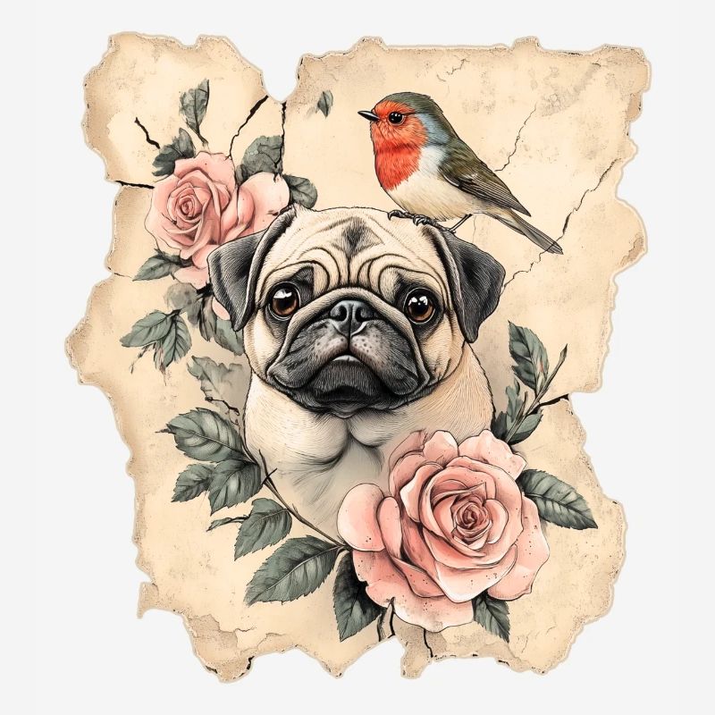 Carlin et oiseau