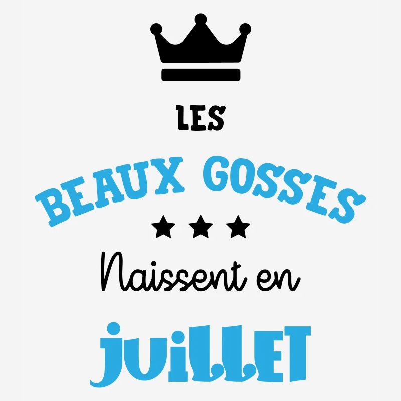Cadeau naissance bébé garçon Juillet Beaux Gosses