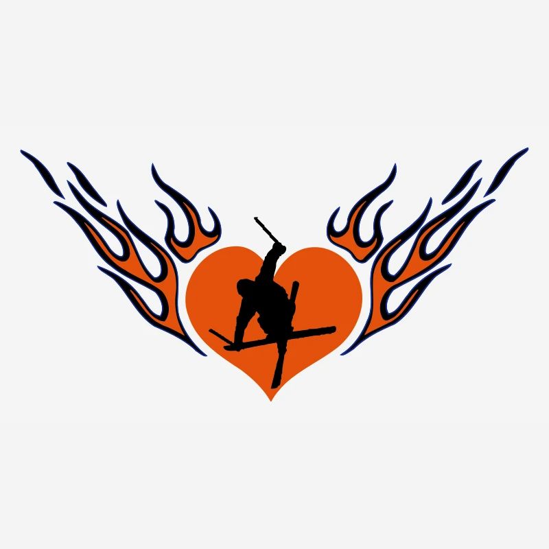 Ski freestyle love