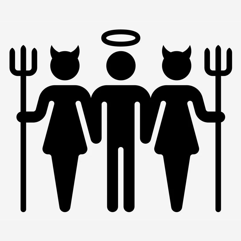 Ange diable / Devil-ange-diable de diable (M)