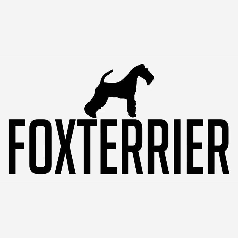 Rauhaar FOXTERRIER Hunderasse Hund Hunde Wilsigns