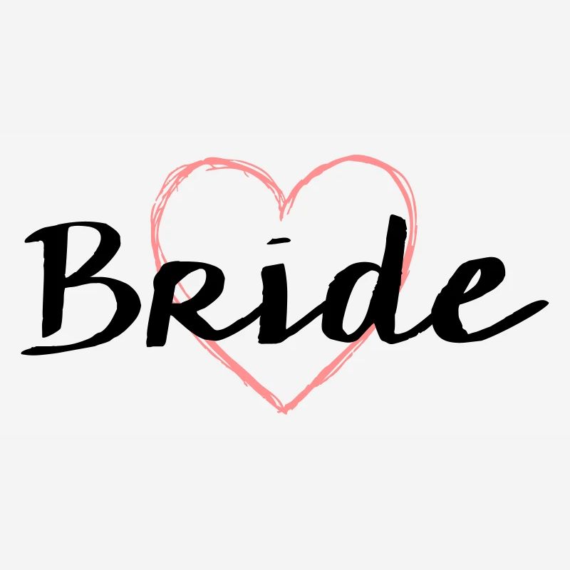 Bride heart bachelor party wedding