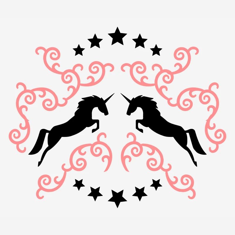 Jumping Unicorns -Springende Einhörner