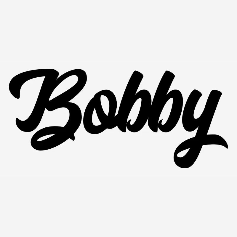 Bobby benutzerdefinierte Text Geburtstagsname