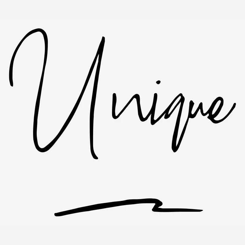 Unique - Einzigartig