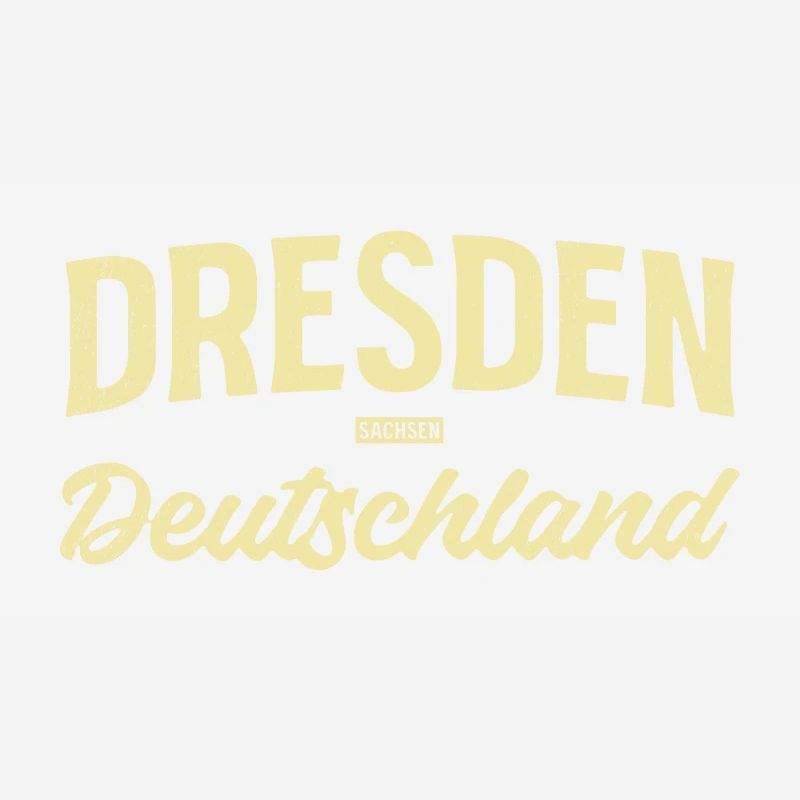 Dresden Retro Font Print